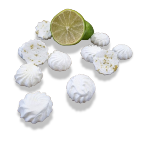 Meringues citron vert